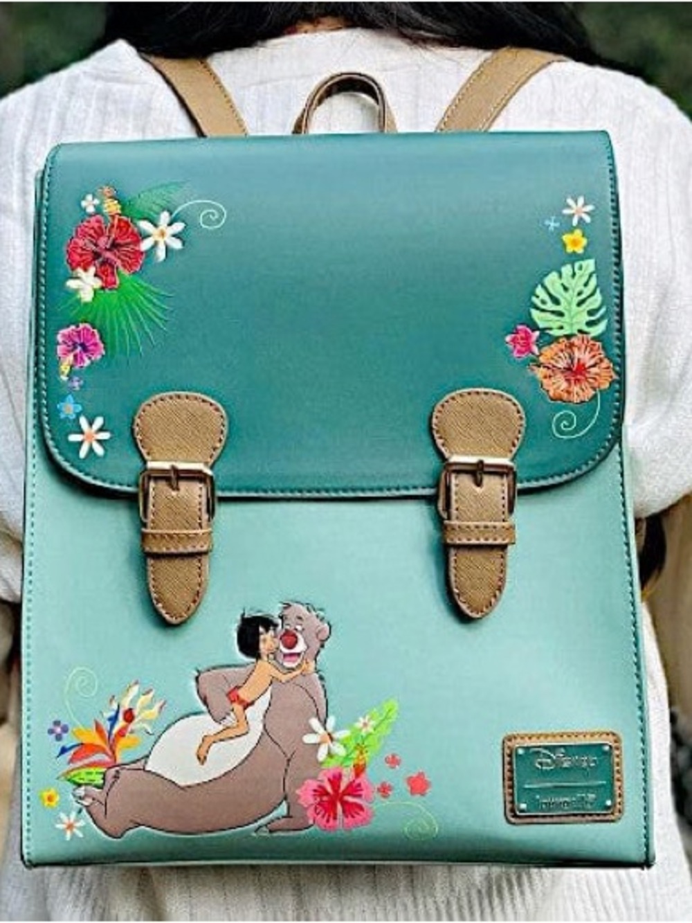 NWT Loungefly Disney Jungle Book Satchel Mini Backpack - Picture 2 of 14